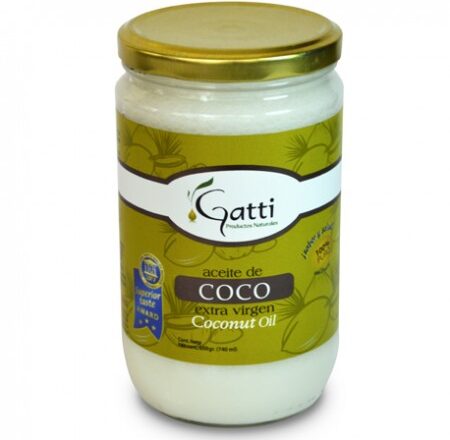 Aceite de Coco extra virgen 650 g Gatti
