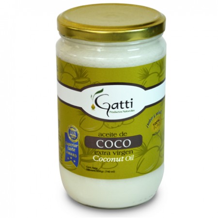Aceite de Coco extra virgen 650 g Gatti