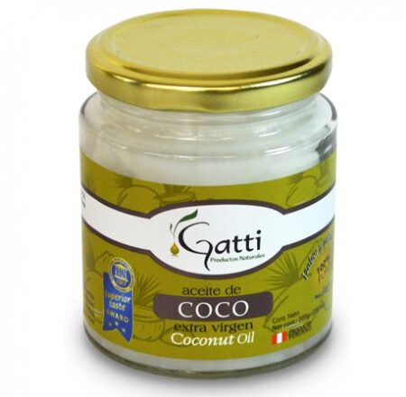Aceite de Coco Gatti extra virgen 200 g