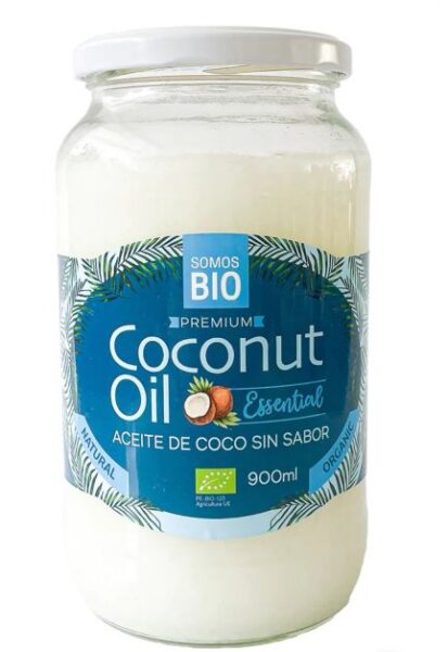 Aceite de Coco Orgánico sin aroma 800g Somos Bio
