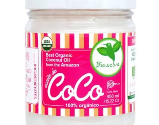 Aceite de Coco Orgánico x 450 ml Bioselva