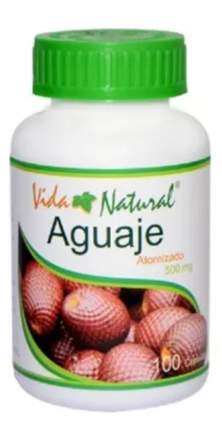 Aguaje 500 mg x 100 Cápsulas Vida Natural
