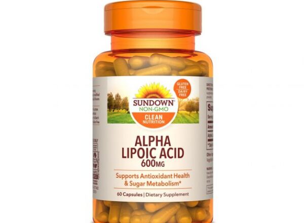 Alpha Lipoic Acid 600 mg 60 Cápsulas Sundown