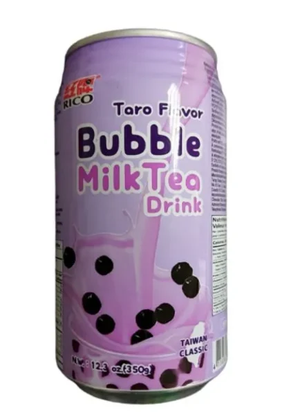 Bebida Bubble Milk Tea Taro Flavor x 350 ml