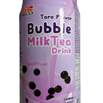 Bebida Bubble Milk Tea Taro Flavor x 350 ml