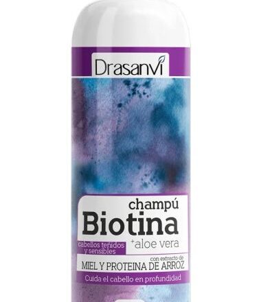 Champú Biotina y Aloe Vera Cabello Teñido y Sensible 1 L Drasanvi
