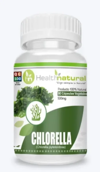 Chlorella 500 mg x 90 Càpsulas Health Natural