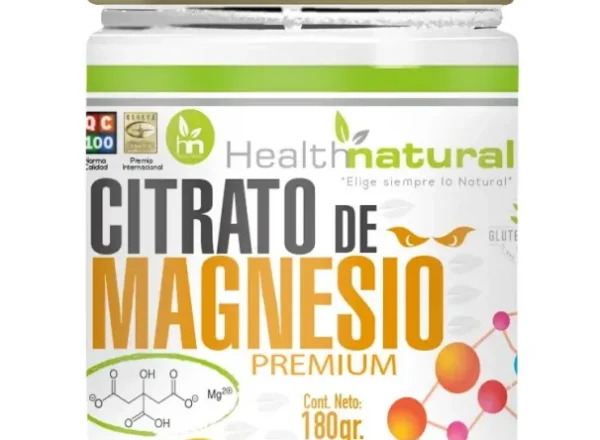 Citrato de Magnesio 180 g  Health Natural