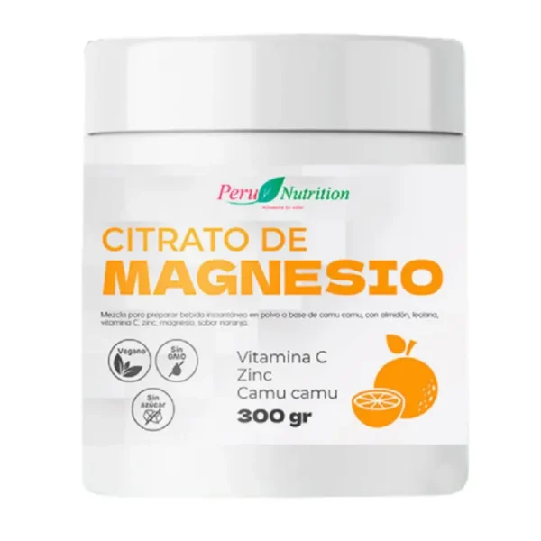 Citrato de Magnesio 300 G Peru Nutrition