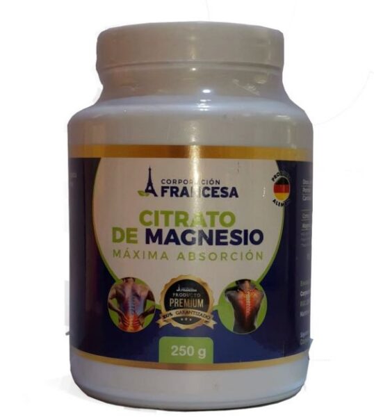 Citrato de Magnesio Alemán 250 g Coorporación Francesa