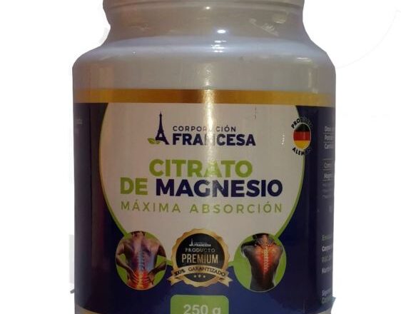 Citrato de Magnesio Alemán 250 g Coorporación Francesa