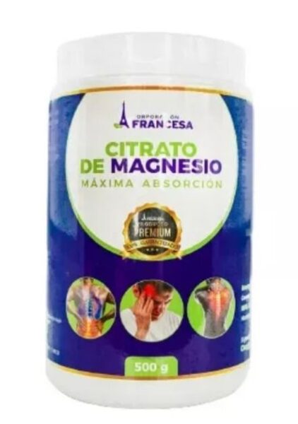 Citrato de Magnesio Alemán x 500 Gr Corporacion Francesa