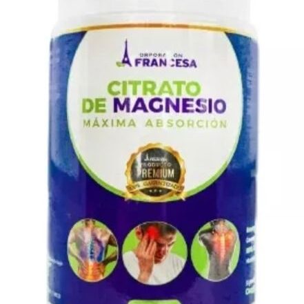 Citrato de Magnesio Alemán x 500 Gr Corporacion Francesa