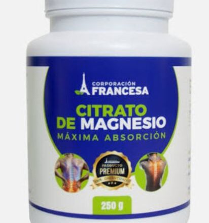 Citrato de magnesio Brasileño x 250 g Corporación Francesa