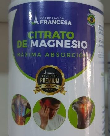 Citrato de Magnesio Brasileño x 500 g Corporación Francesa