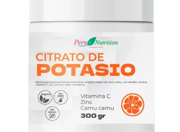 Citrato de Potasio 300 g Peru Nutrition