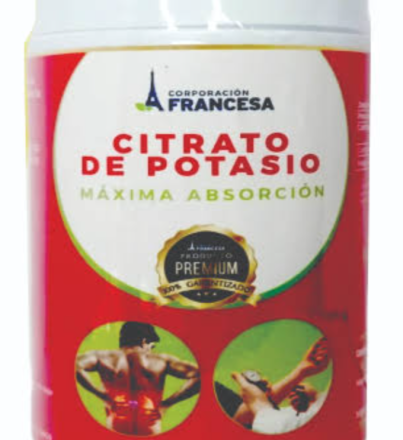 Citrato de Potasio 500 gr. – Corporación Francesa
