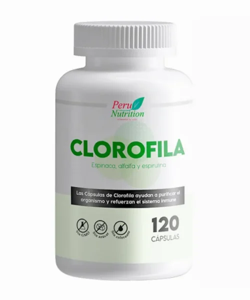 Clorofila 500 mg x 120 Càpsulas Peru Nutrition
