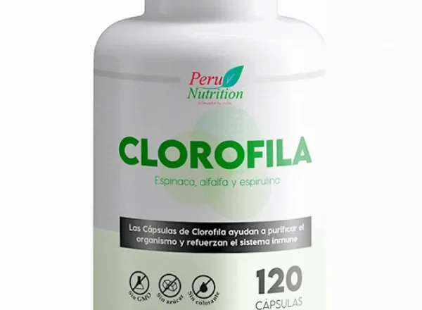 Clorofila 500 mg x 120 Càpsulas Peru Nutrition