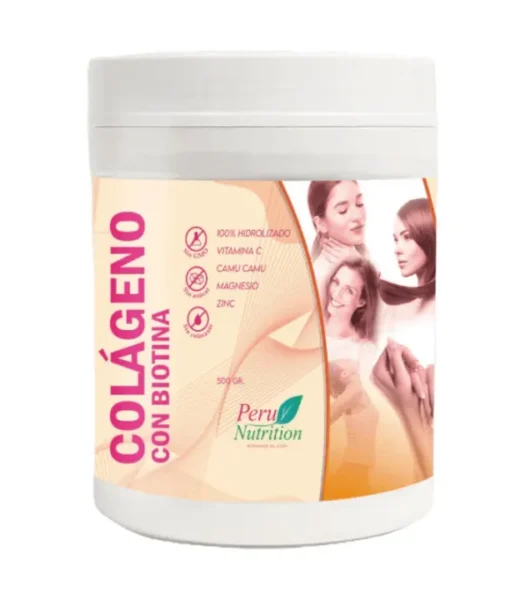 Colàgeno con Biotina x 500 g Peru Nutrition