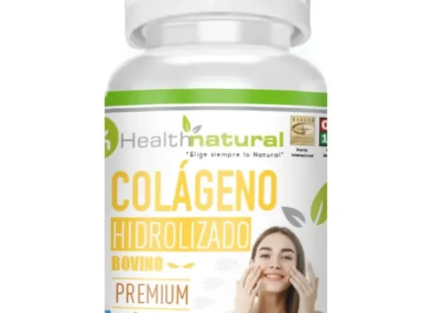 Colágeno Hidrolizado Bovino 500 mg x 90 Cap Health Natural