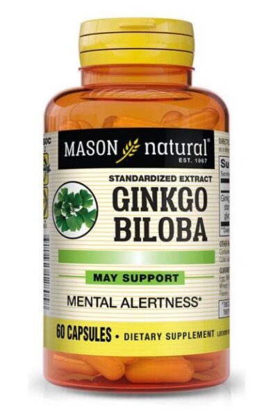 Ginkgo Biloba 60 mg  X 60 Capsulas Xtralife