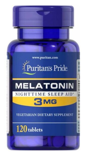 Melatonina 10 mg cherry flavor x 90 tabletas Puritan's Pride