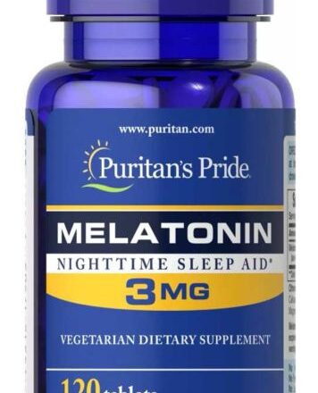 Melatonina 10 mg cherry flavor x 90 tabletas Puritan's Pride