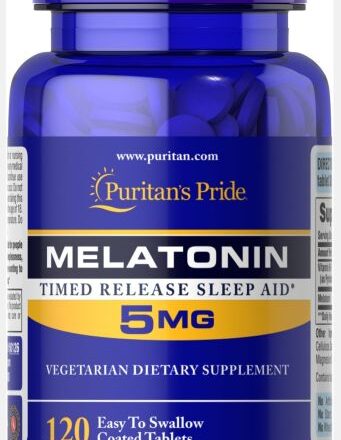 Melatonina 3 mg x 120 Tabletas Puritans Pride