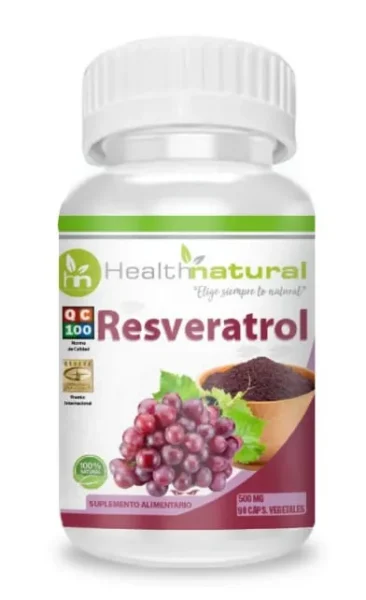 Resveratrol 500 mg x 90 Càosulas Health Natural