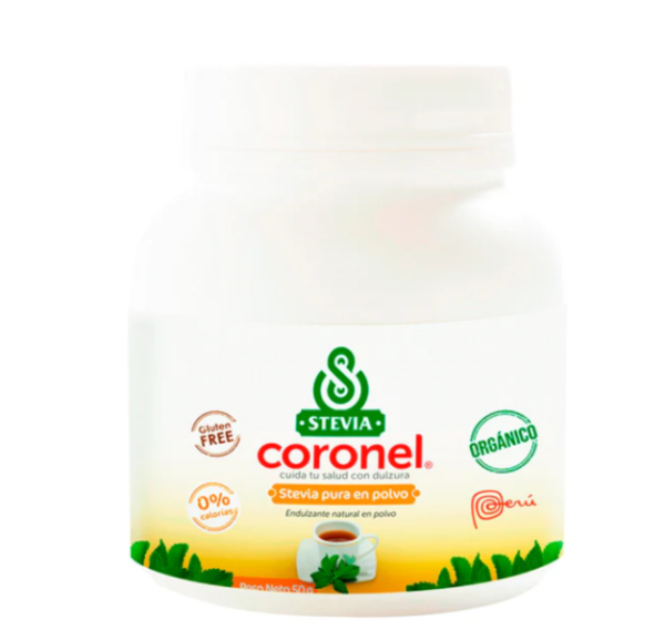Stevia Orgánica x 15 g Stevia Coronel