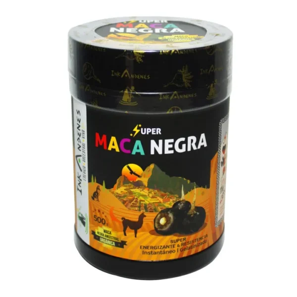 Super Maca Negra polvo 250 g Inka Andenes
