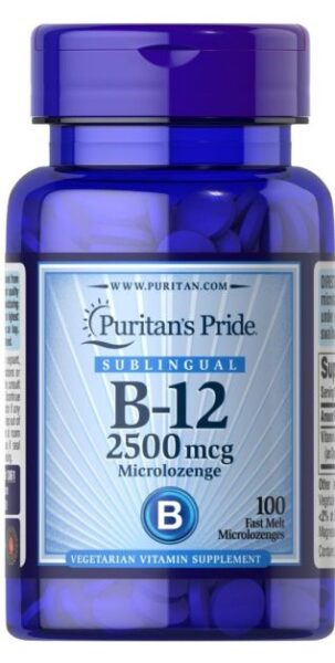 Vitamina B12 1000 mcg 100 Tab Mason