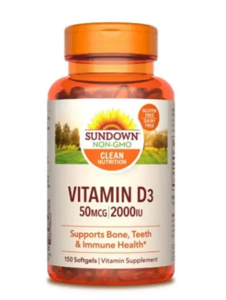 Vitamina D3  125 mcg (5000 IU) 200 Softgels Puritans Pride