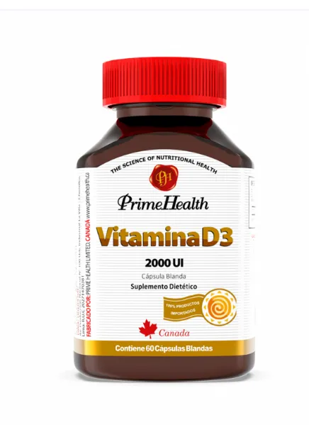 Vitamina D3 2000 IU x 150 Cap Sundown Naturals